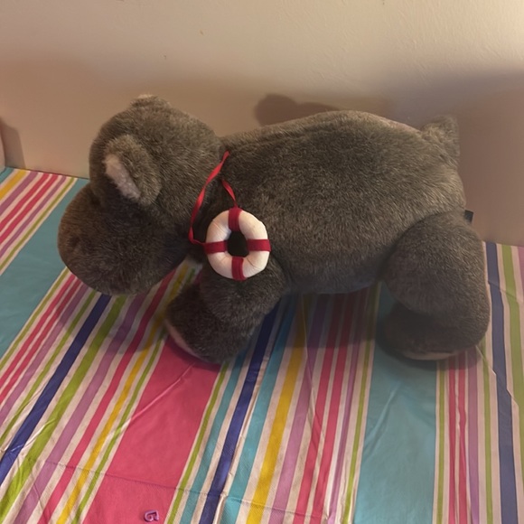 Allie’s Friends Foundation Hippopotamus Plush Wish Pets and Boyd’s Bear Hippo - Picture 12 of 16